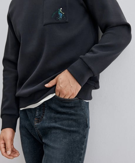 casual sweatshirt cotton /3color　SH2009