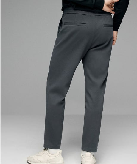 casual pants stretch elastic waist /2color　SH2651