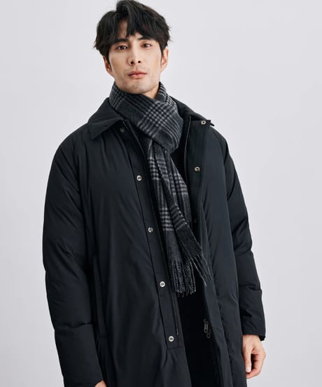 white goose lapel down jacket /2color　SH2412