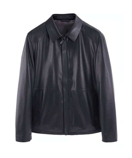jacket mouton leather 100%　SH2012