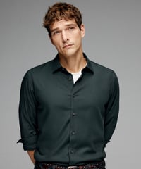 business casual shirt modal /4color　SH2661