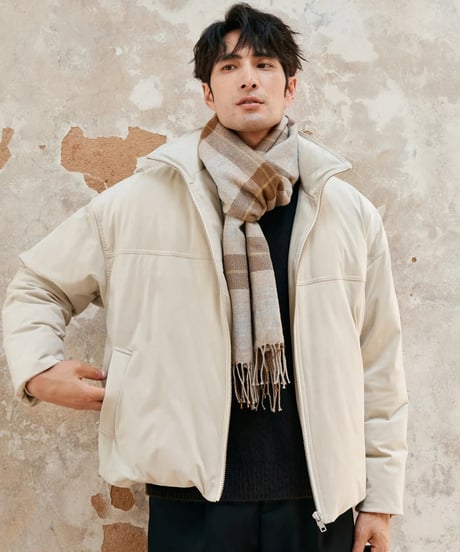white goose down jacket /2color　SH2378