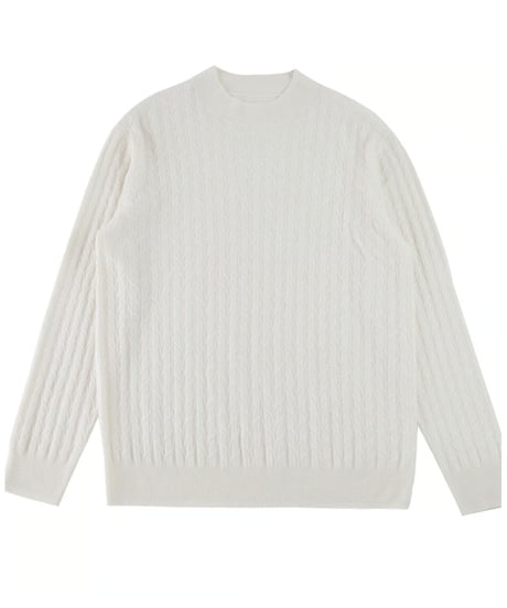 cashmere high neck sweater /2color　SH2178