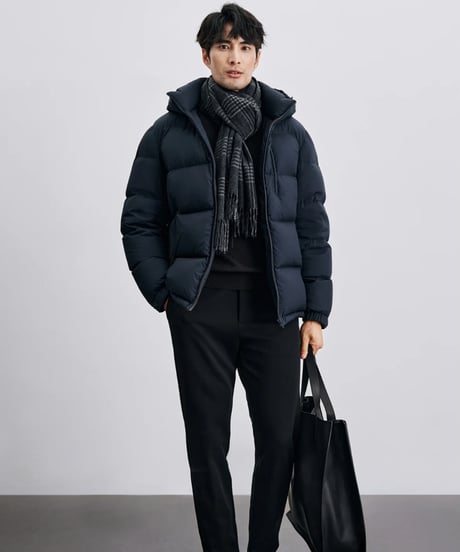white goose short down jacket　SH2429