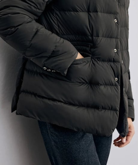 white goose stand collar down jacket /2color　SH2337