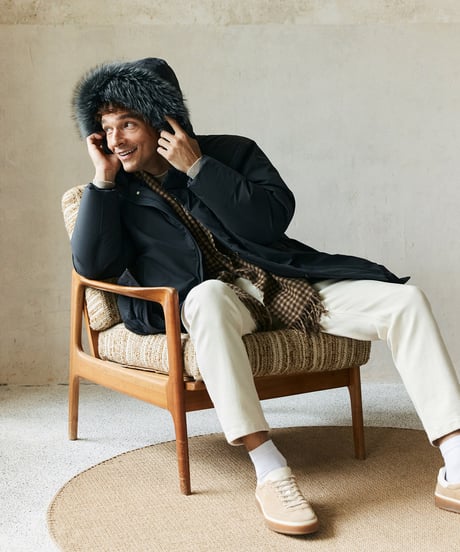 down jacket parka medium white goose　SH2700