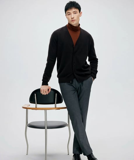 wool knit cardigan /2color　SH2269