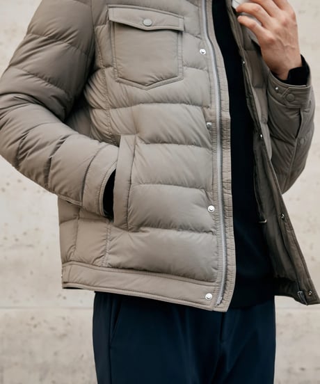 white goose down jacket /4color　SH2392