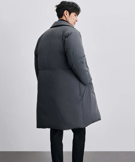 white goose lapel down jacket /2color　SH2412