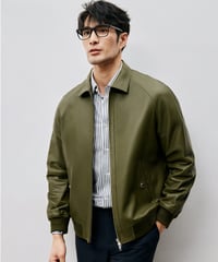 100% sheepskin leather jacket　SH2460