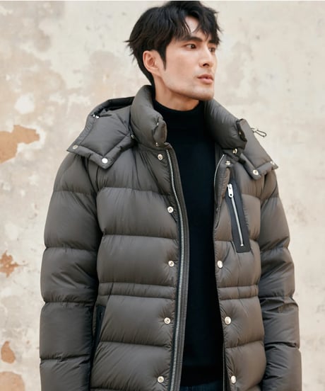 white goose down jacket /2color　SH2393