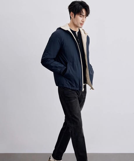 reversible hooded blouson　SH2318