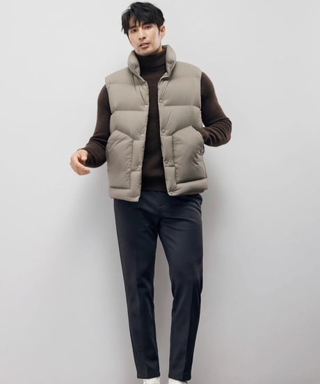 Down vest jacket /2color　SH2221