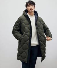 down jacket long /2color　SH2201