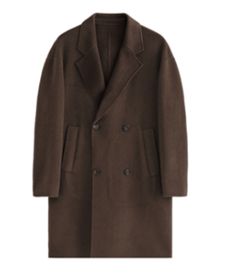 wool coat in mulberry silk /2color　SH2602