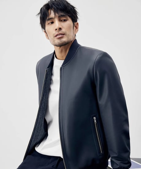 jacket lamb leather 100% /2color　SH2286