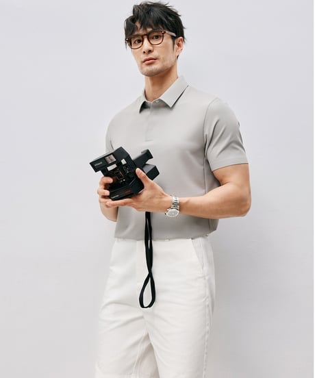 Ice silk polo shirt /3color　SH2539