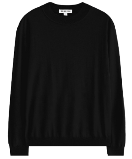 half turtleneck sweater wool 100% /7color　SH2675