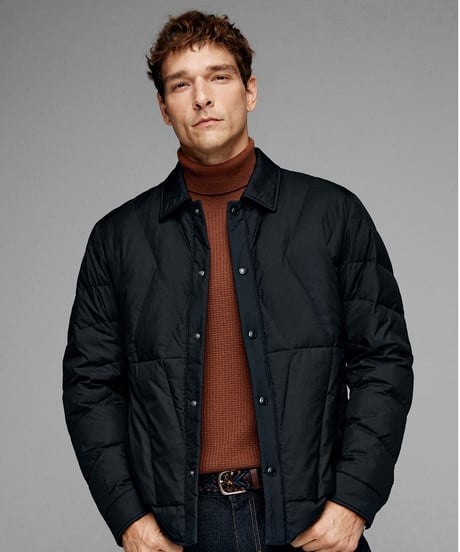 white goose down short down jacket /2color　SH2643
