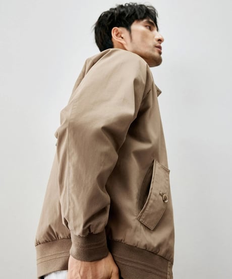stand collar blouson jacket /2color　SH2273