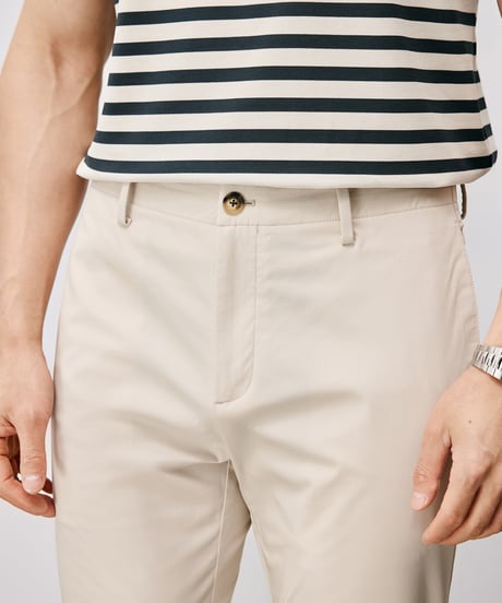 cotton linen stretch pants /2color　SH2554