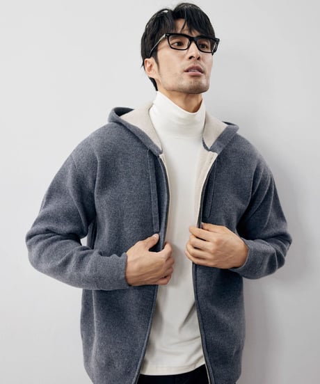 cardigan with zipper　SH2234
