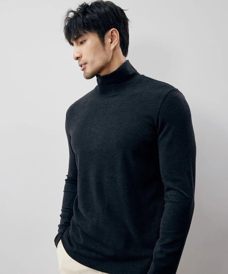 t shirt turtleneck /4color　SH2226