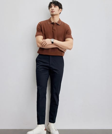 stretch slim casual pants /2color　SH2110