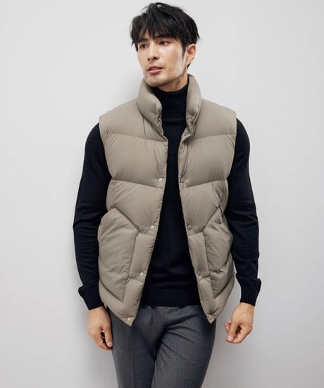 Down vest jacket /2color　SH2221