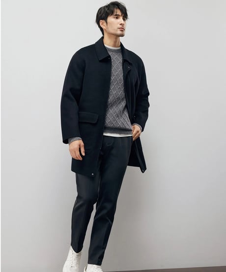 wool round neck sweater /2color　SH2211