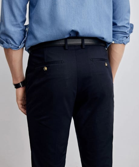 stretch slim casual pants /2color　SH2110