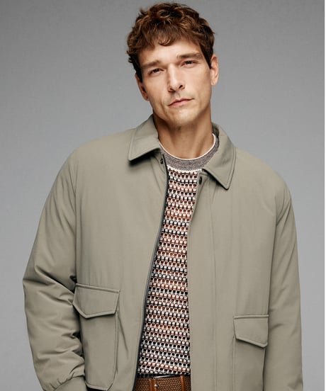 white goose down down jacket /2color　SH2647