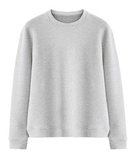 sweatshirts with round necks　SH2674