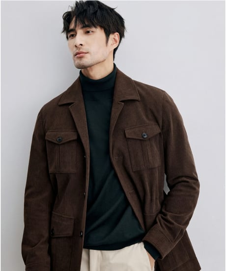 corduroy safari jacket　SH2319