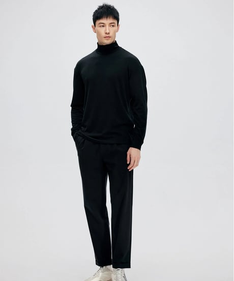 wool high neck t shirt /3color　SH2259