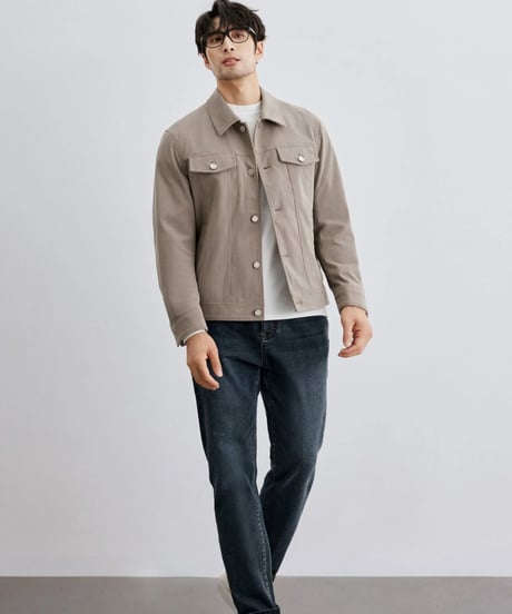 wrinkled jacket /2color　SH2018