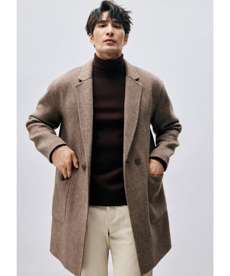 ウーバー 7030 レギュレーター コート S キャメルベージュ S 未使用 UBER ウーバー7030 レギュレーターコート キャメルベージュ S 未使用