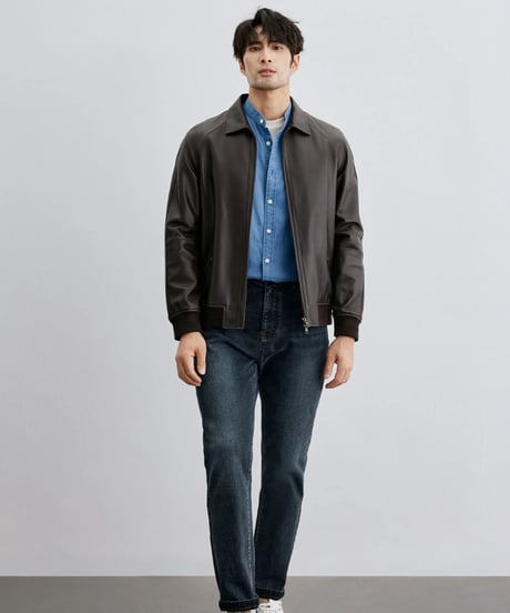 jacket  lamb leather 100%　SH2013