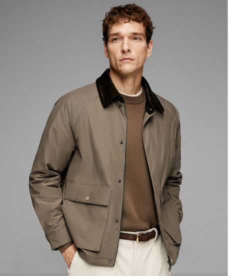 raglan sleeve jacket cotton /2color　SH2624