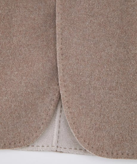 camel wool handmade casual jacket　SH2340