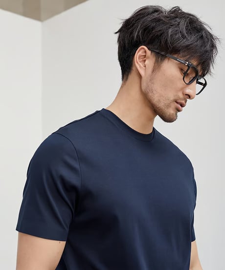 basic round neck t-shirt /4color　SH2519