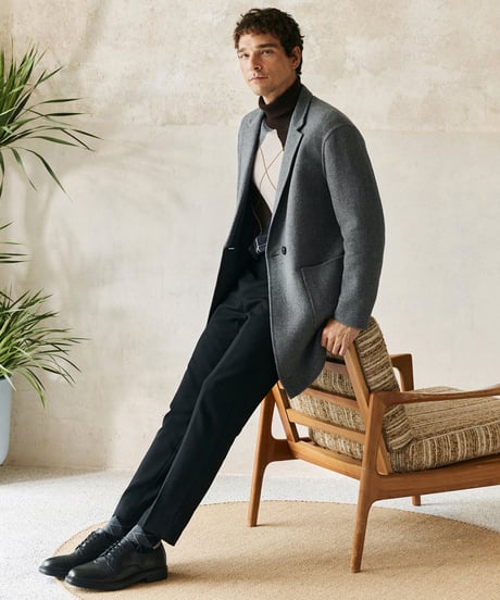 coat suit wool silk　SH2568