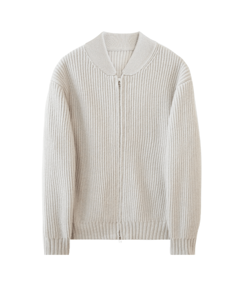 knitted jacket wool 100% /2color　SH2560