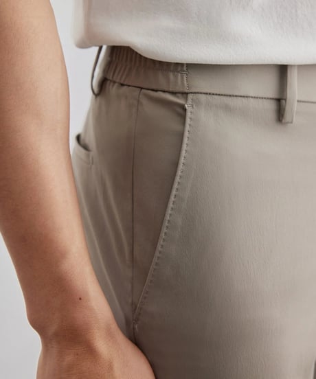 mulberry silk stretch casual pants /2color　SH2076