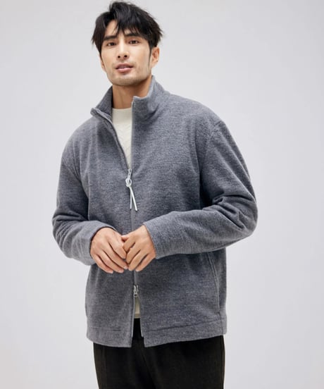 stand collar wool jacket /2color　SH2158