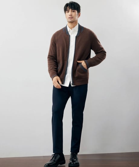 cashmere wool knit cardigan　SH2236