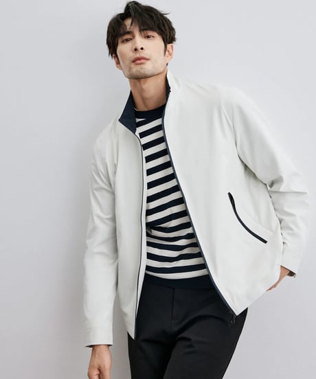 stripe round neck sweater　SH2306