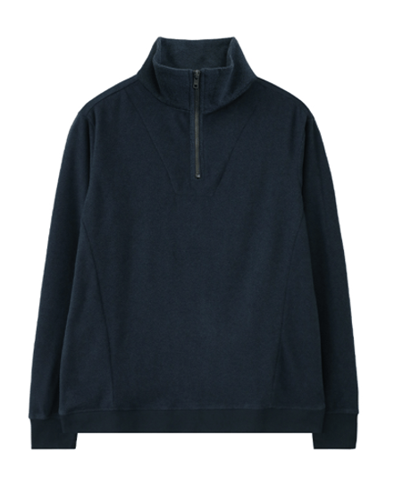 half-zip sweatshirt /2color　SH2585
