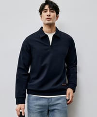 stretch lapel sweatshirt　SH2456
