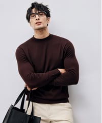 turtleneck sweater wool 100% /3color　SH2428